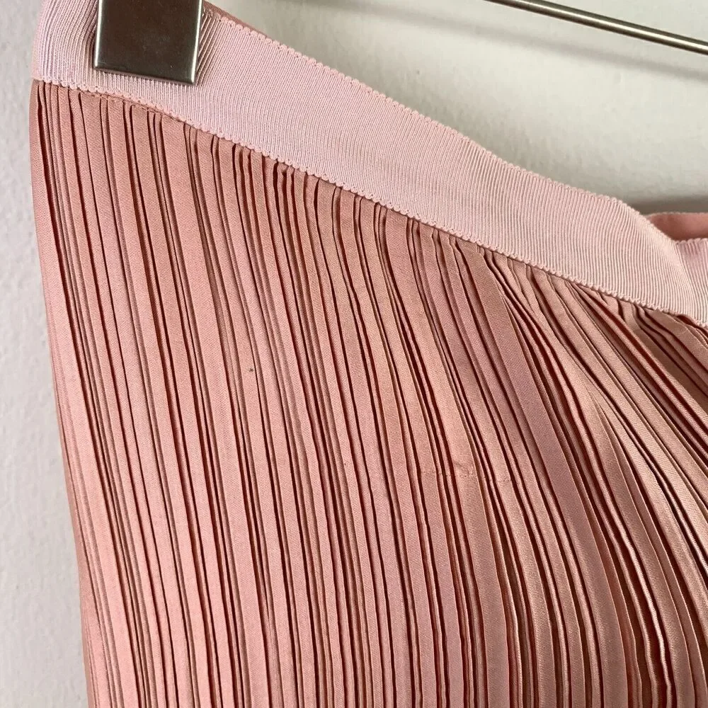 Free People Primavera Pleated Pants x The Jetset Diaries Pink XS